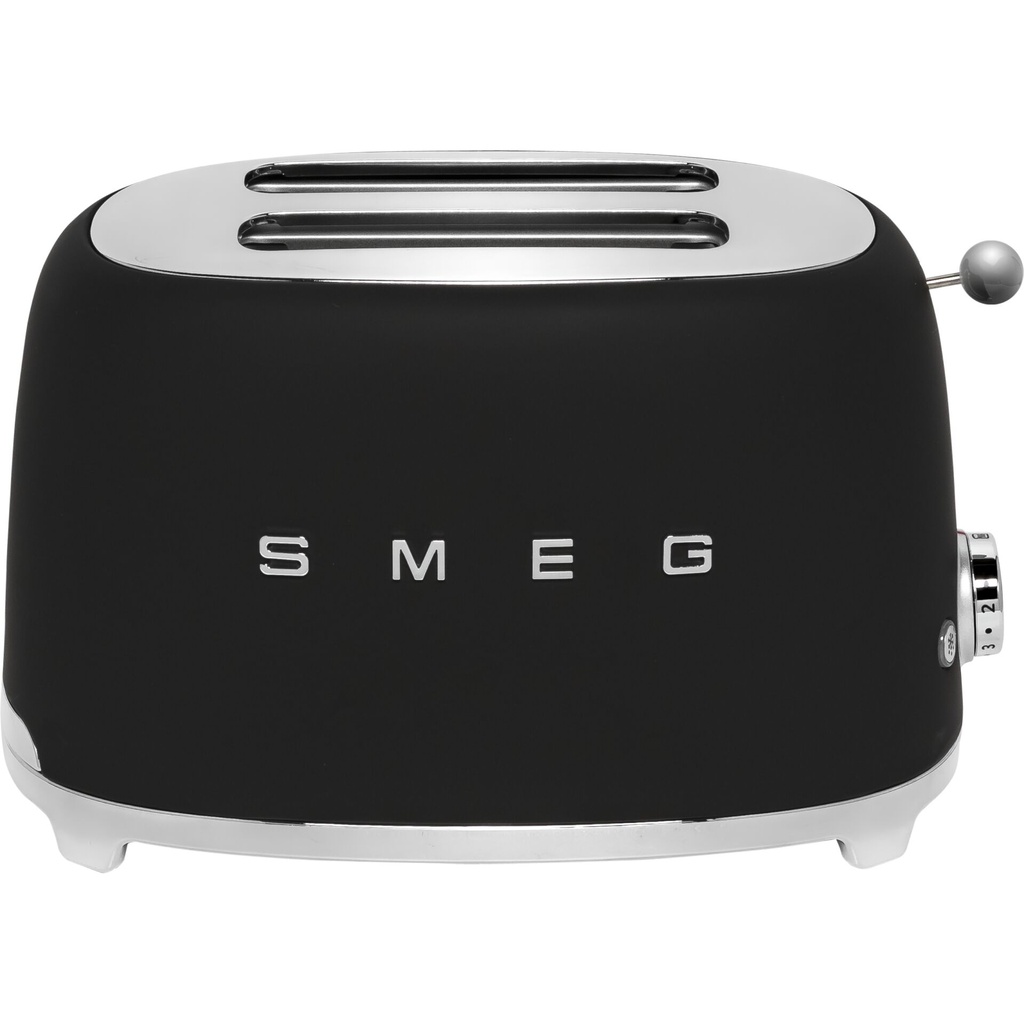 SMEG TSF01BLMEU Toaster schwarz matt