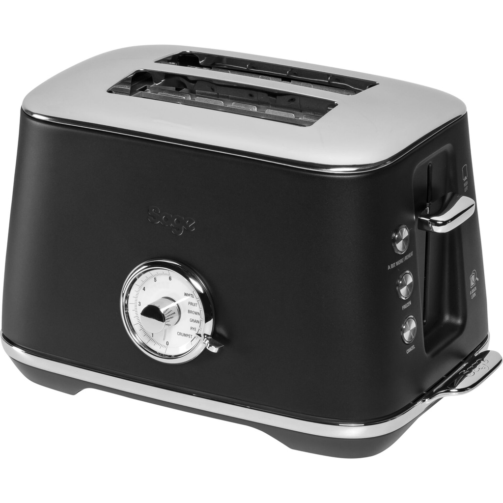 Sage Toaster Luxe Toast Select matt black
