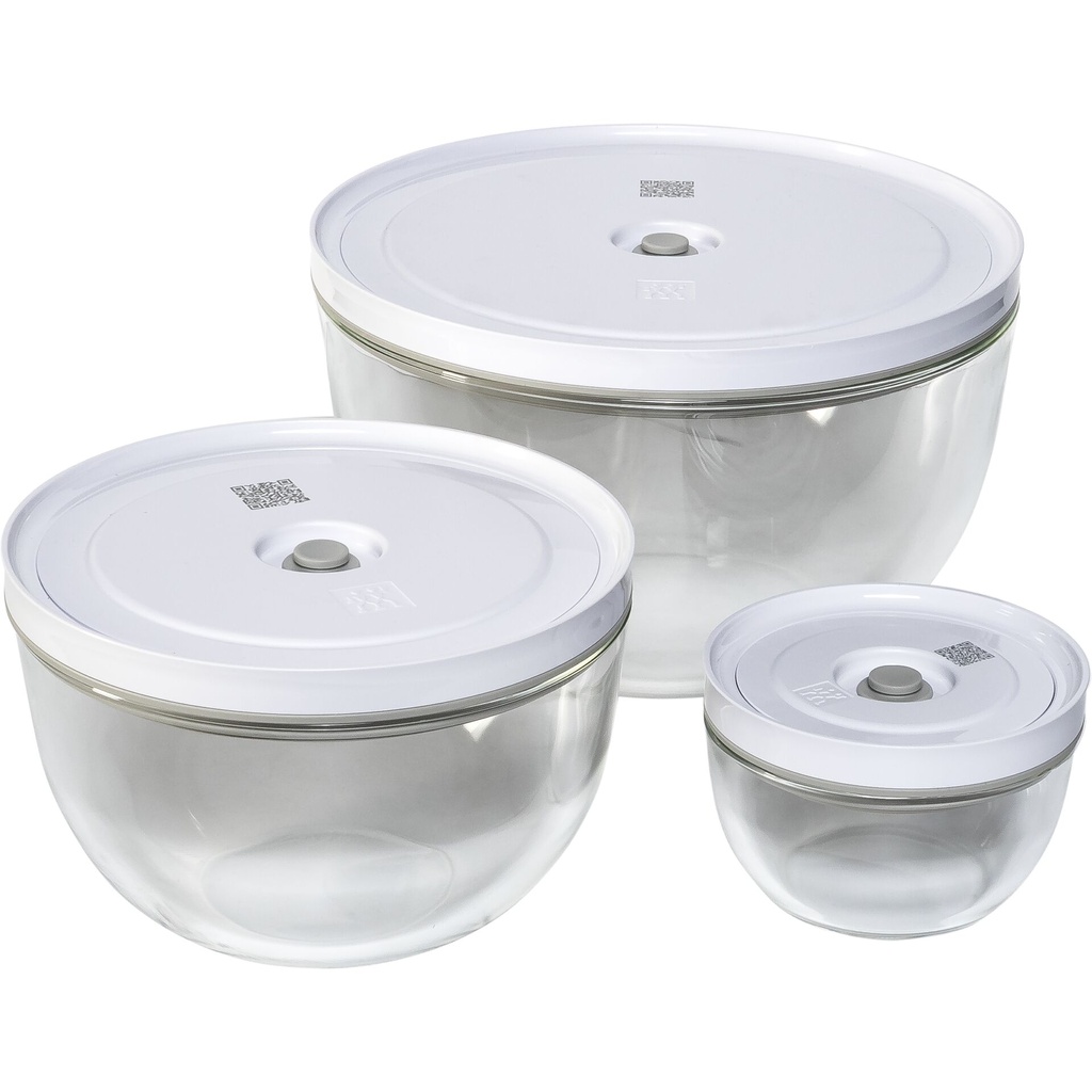 Zwilling Fresh&Save Vakuum Set Bowls Glas 6-tlg.