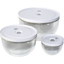 Zwilling Fresh&Save Vakuum Set Bowls Glas 6-tlg.