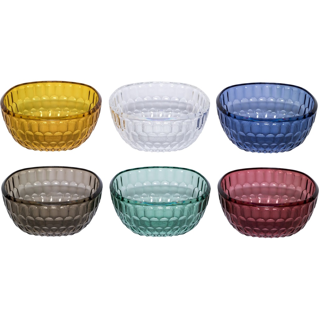 Guzzini VANITY Set of 6 Serving Cups 12cm Assorted Colors