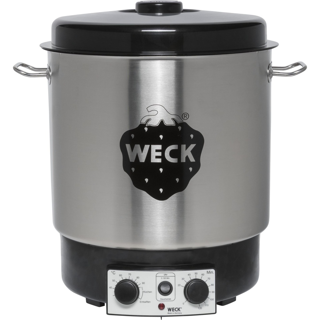 WECK Preserving Cooker Stainless Steel with Clock