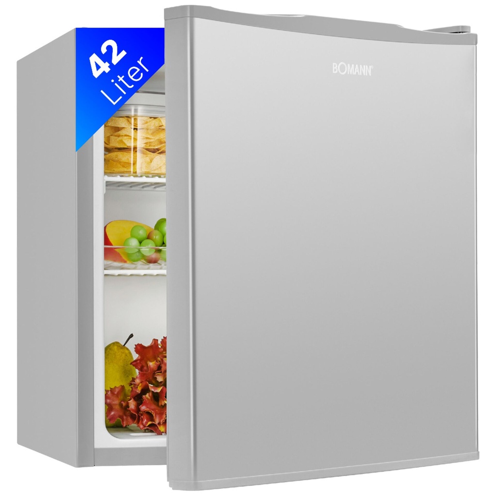 Bomann KB 7346 stainless steel-look Cooler