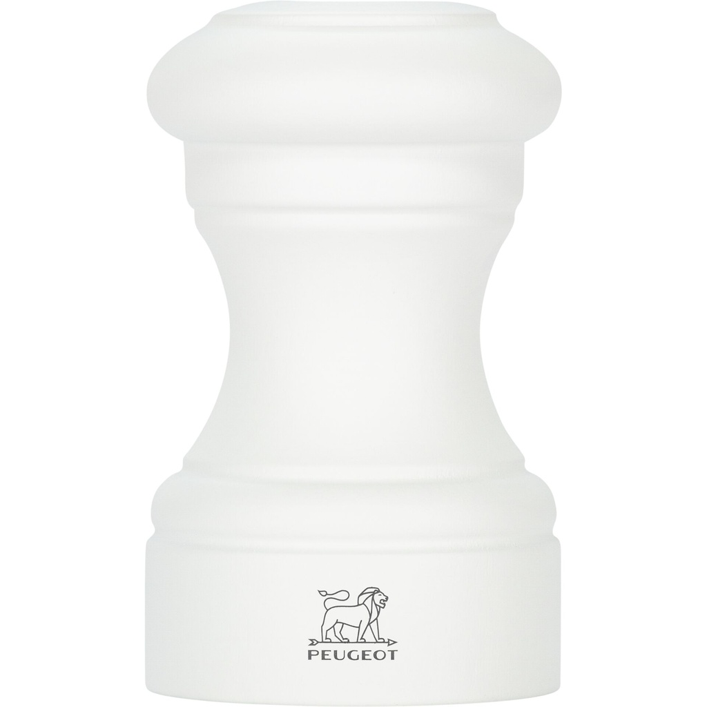 Peugeot BISTRO Salzstreuer Buchenholz weiß matt 9 cm