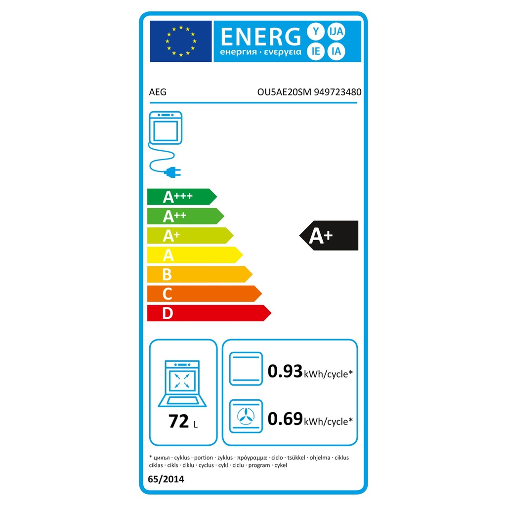 AEG KOMBI3026 Oven Set