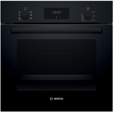 Bosch HND211LB2 schwarz Set aus HEF113BB0 + NKN645GA2E