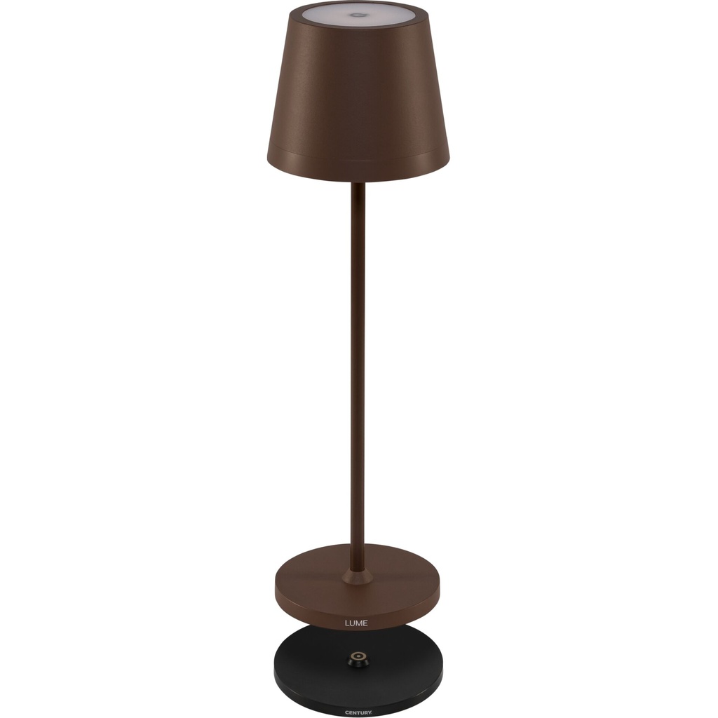 Century LED Lamp LUME Plus corten 2,2W 2700K Dimm. IP54