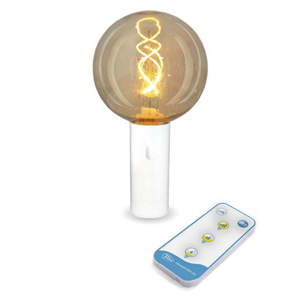 New Garden EDY BULB G125 Battery white