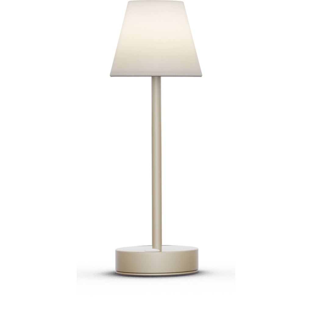New Garden Lola Slim 30 Battery Table Lamp Brass