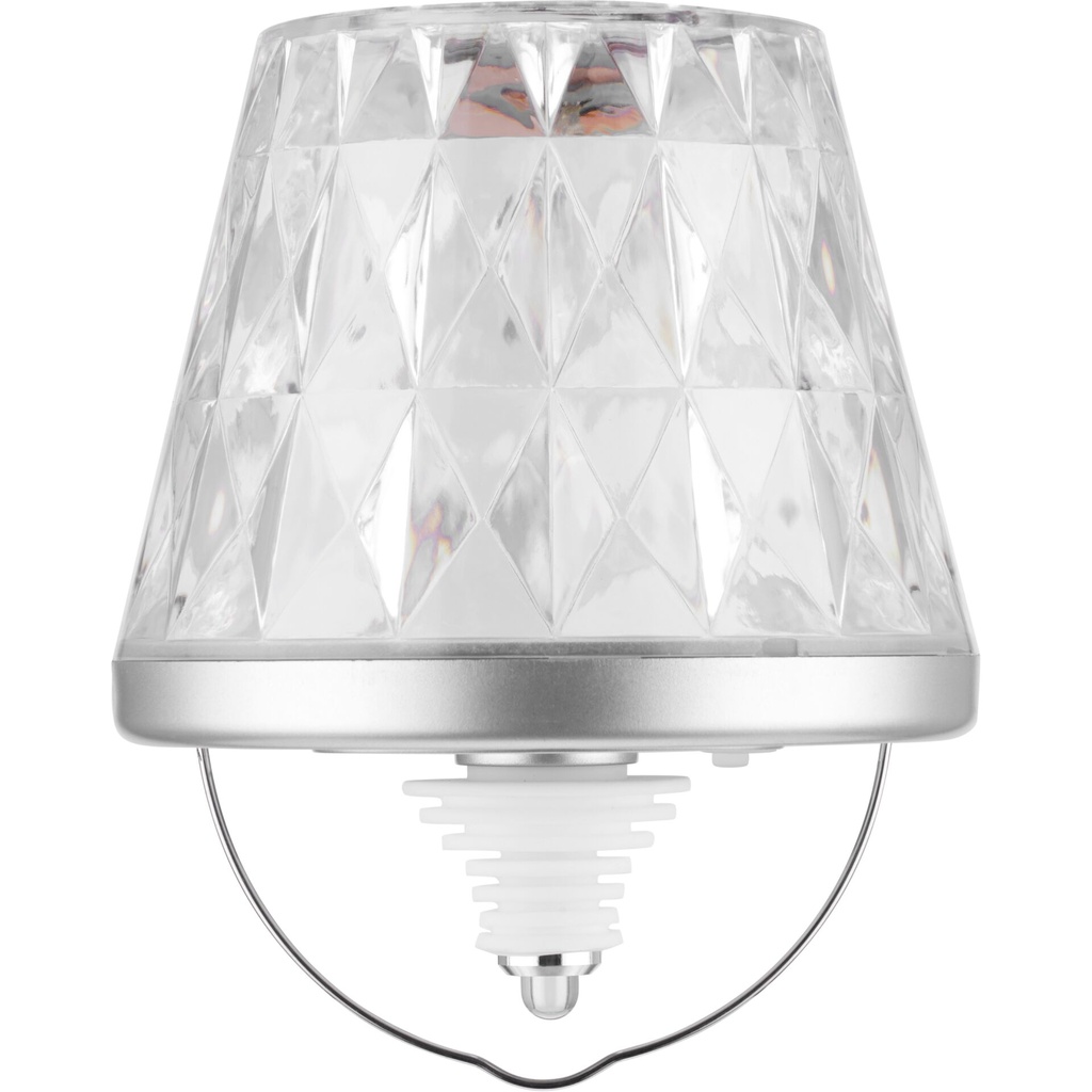 REV LED Bottle Lamp with battery Lamprusco Cristal RGBW