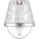 REV LED Bottle Lamp with battery Lamprusco Cristal RGBW