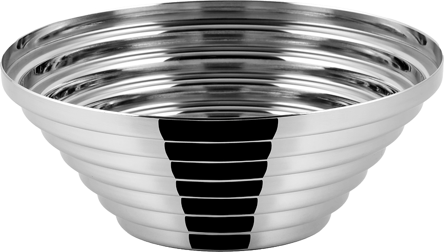 Alessi Maya Schale rund silber
