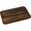 Zassenhaus Snack Plate, 35,5 x 2 35,5 x 23,5 x 2 cm Acacia