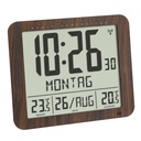 TFA 60.4518.08 Radio-controlled clock w.outdoor/indoor temperat.