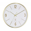 TFA 60.3534.53 radio-controlled wall clock with metal frame