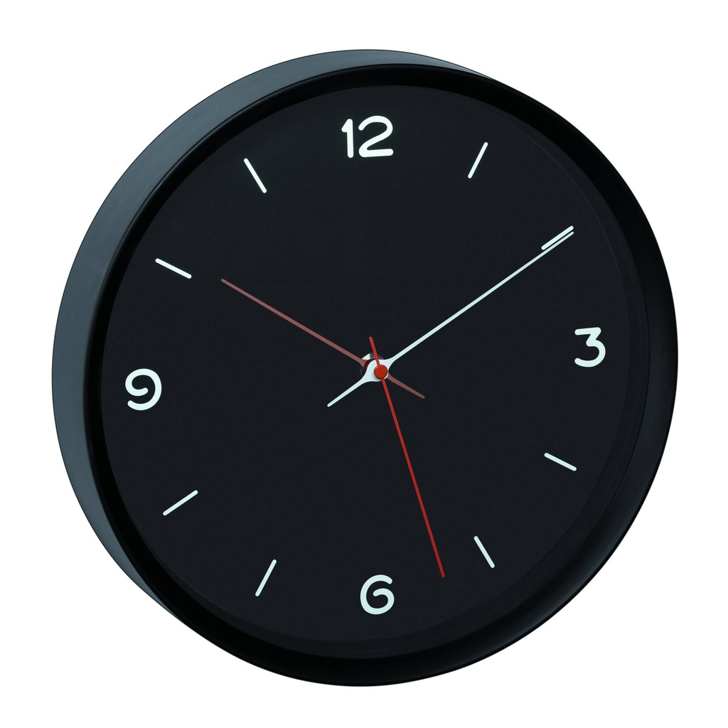TFA 60.3056.01 black Analogue Wall Clock