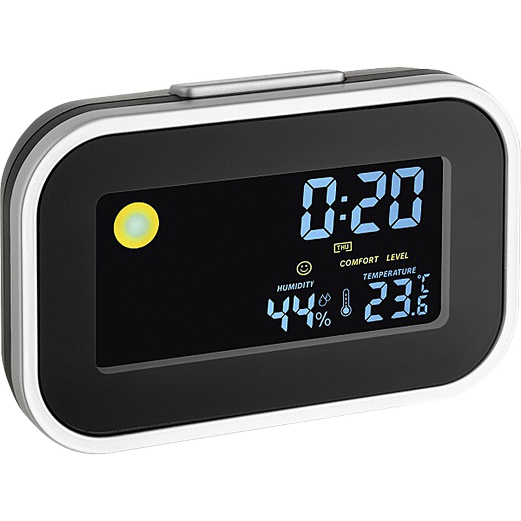 TFA 60.2015 Alarm Clock with Indoor Climate