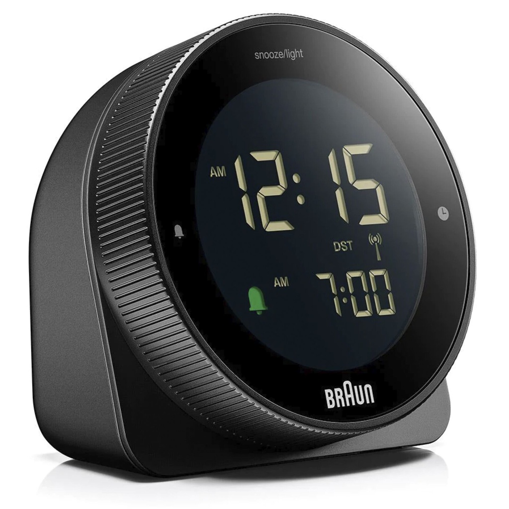 Braun BC 24 B DCF Radio alarm clock black