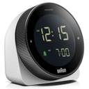 Braun BC 24 W DCF Radio alarm clock white