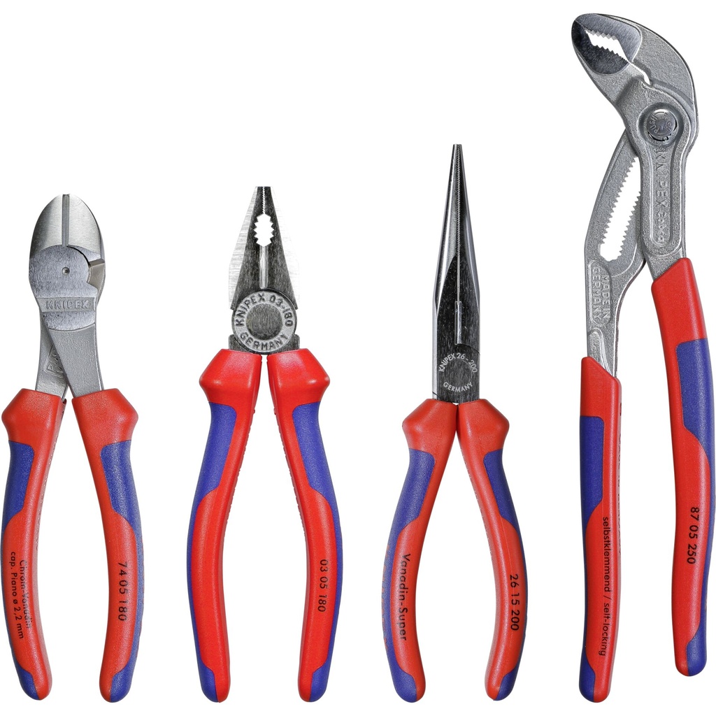 KNIPEX Pliers Set  Basic Chrom