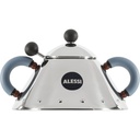 Alessi Sugar Bowl with spoon light blue 9097