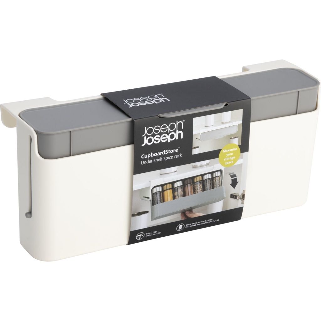 Joseph Joseph CupboardStore Grey Under-shelf Spice Rack