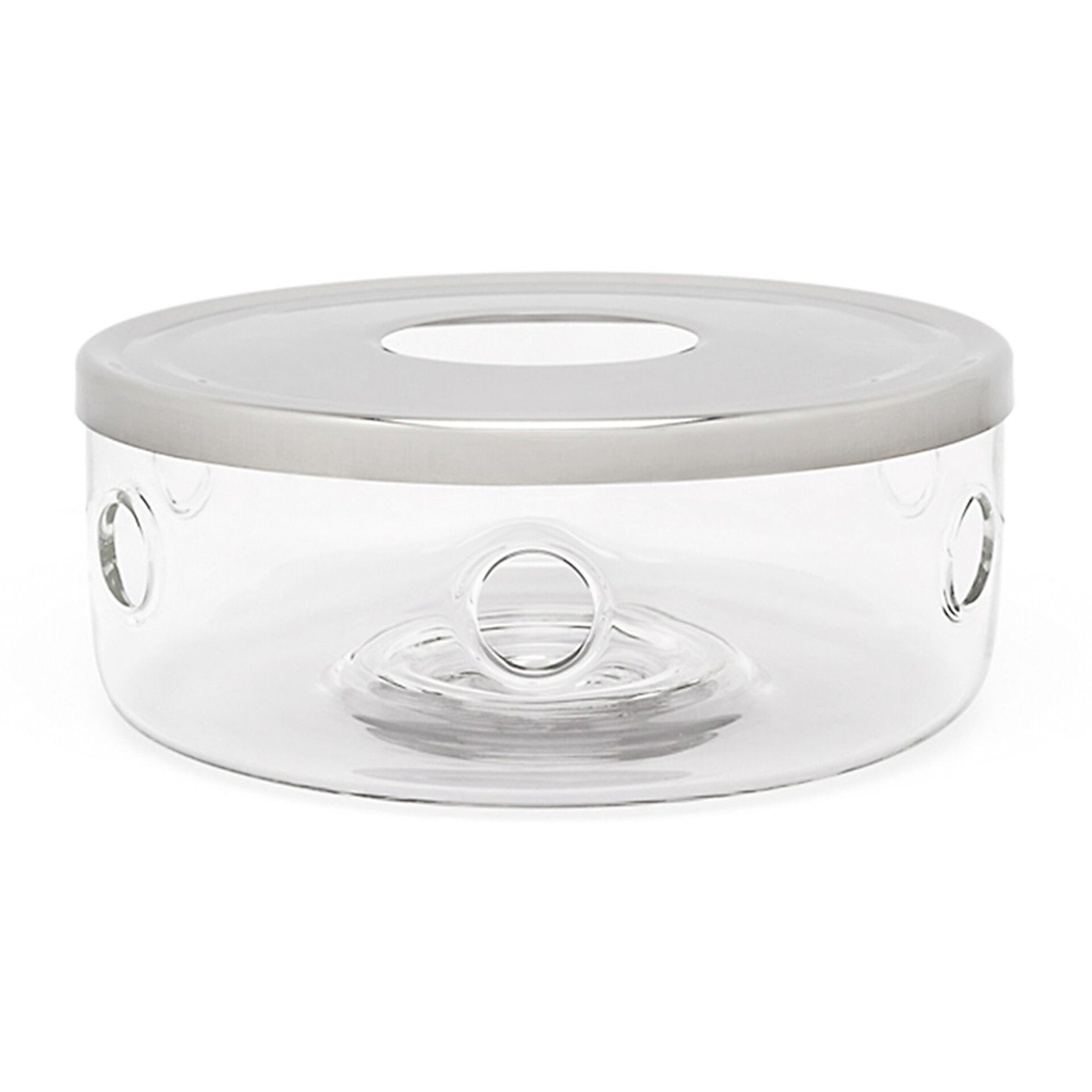 Bredemeijer Tea warmer Minuet Glass + Inox Plate      165007