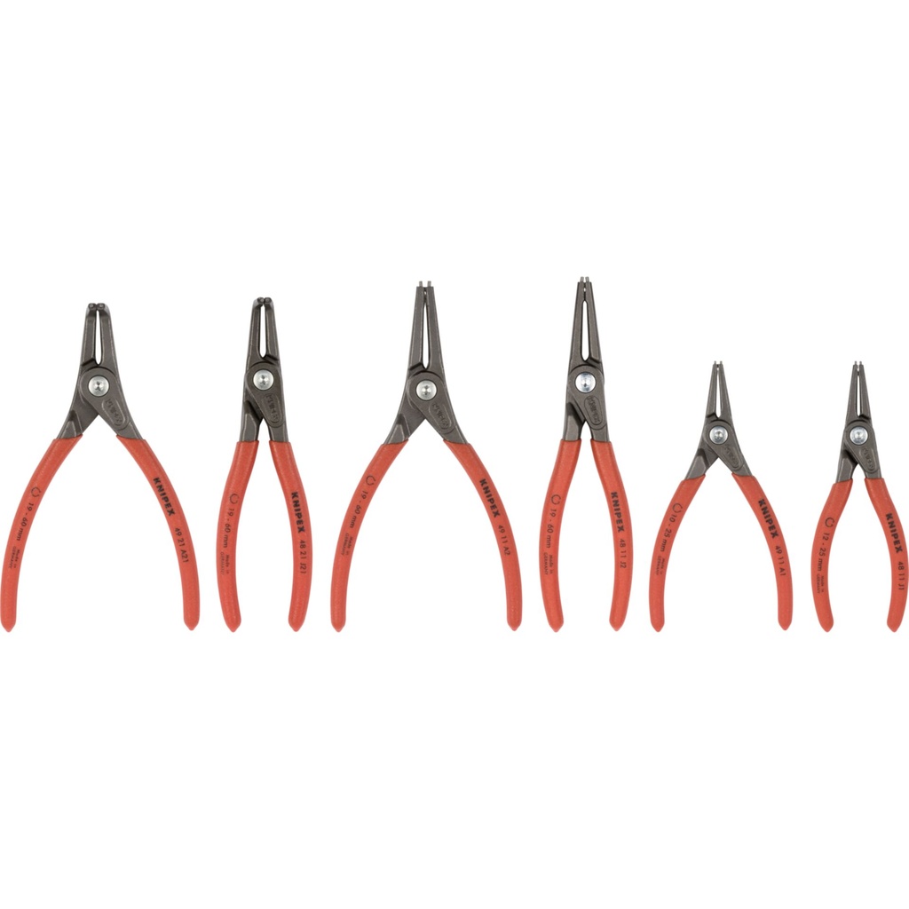 KNIPEX Circlip Pliers Set SRZ in foam tray