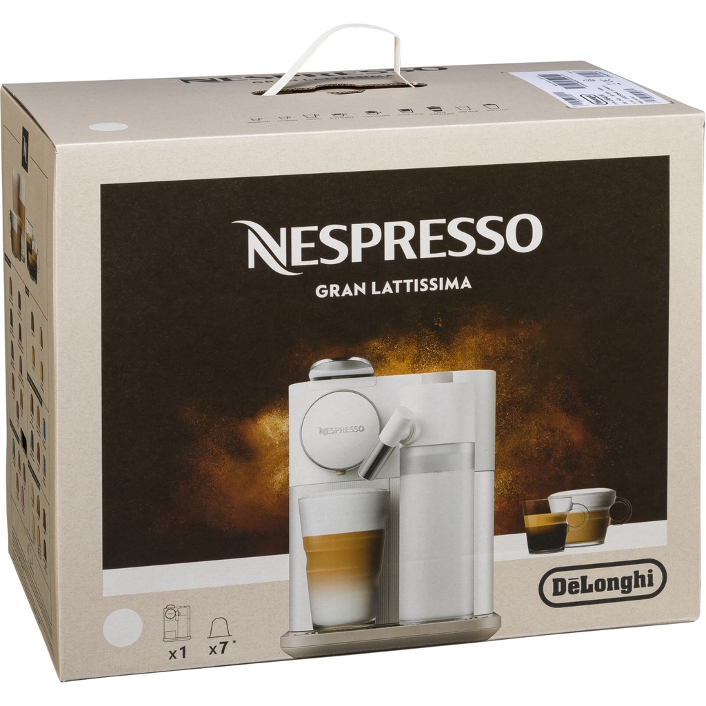 Nespresso Gran Lattissima EN 640.W by Delonghi, white