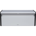 Brabantia Klappbrotkasten Front eckig, weiß
