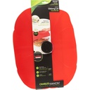 Charles Viancin Poppy 35x25 cm Silicone Lid Oblong red