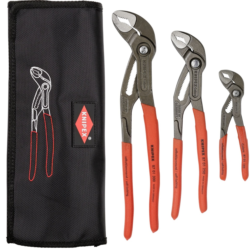 KNIPEX Cobra-Set, 3-piece