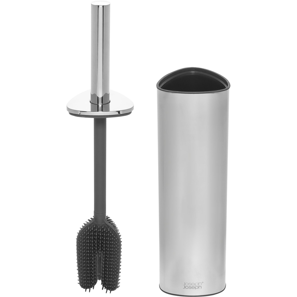Joseph Joseph Flex 360 Toilet Brush  Stainless Steel
