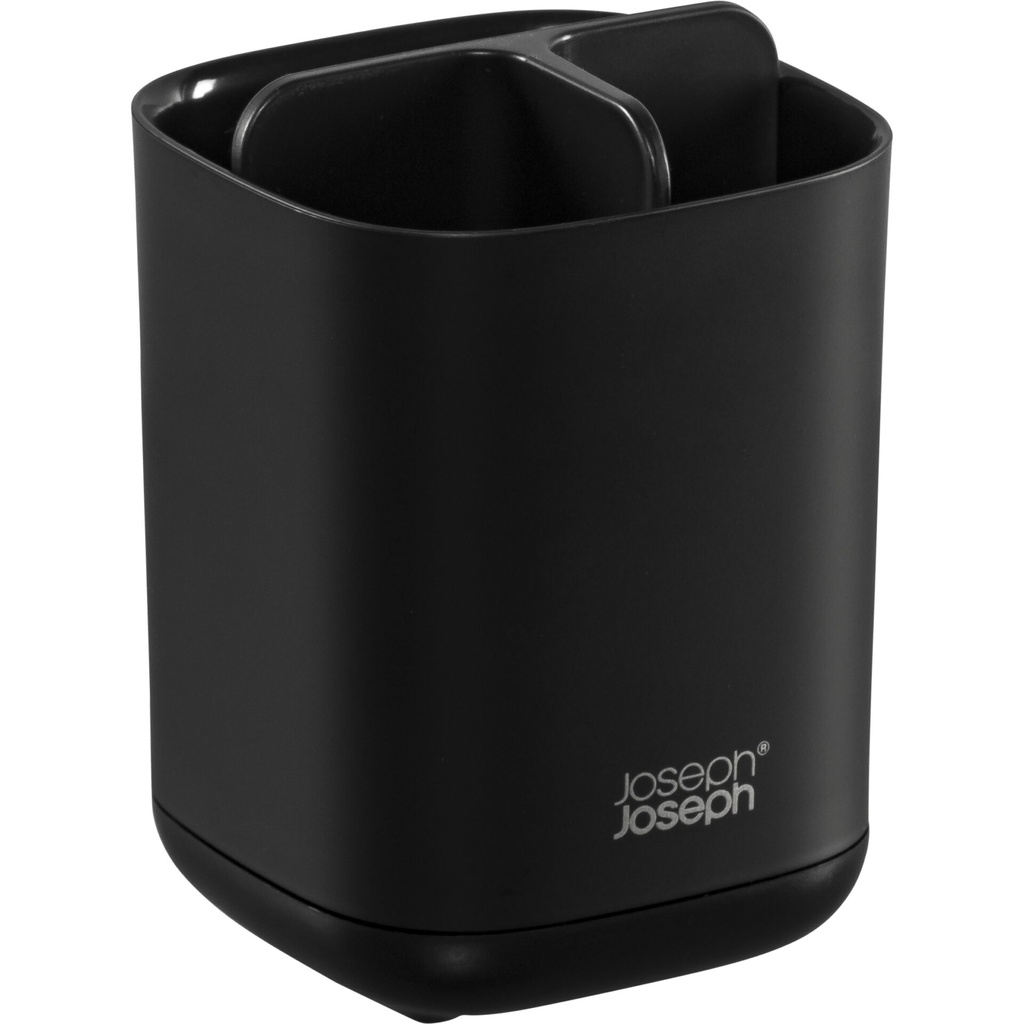 Joseph Joseph EasyStore Matt Black Toothbrush Holder