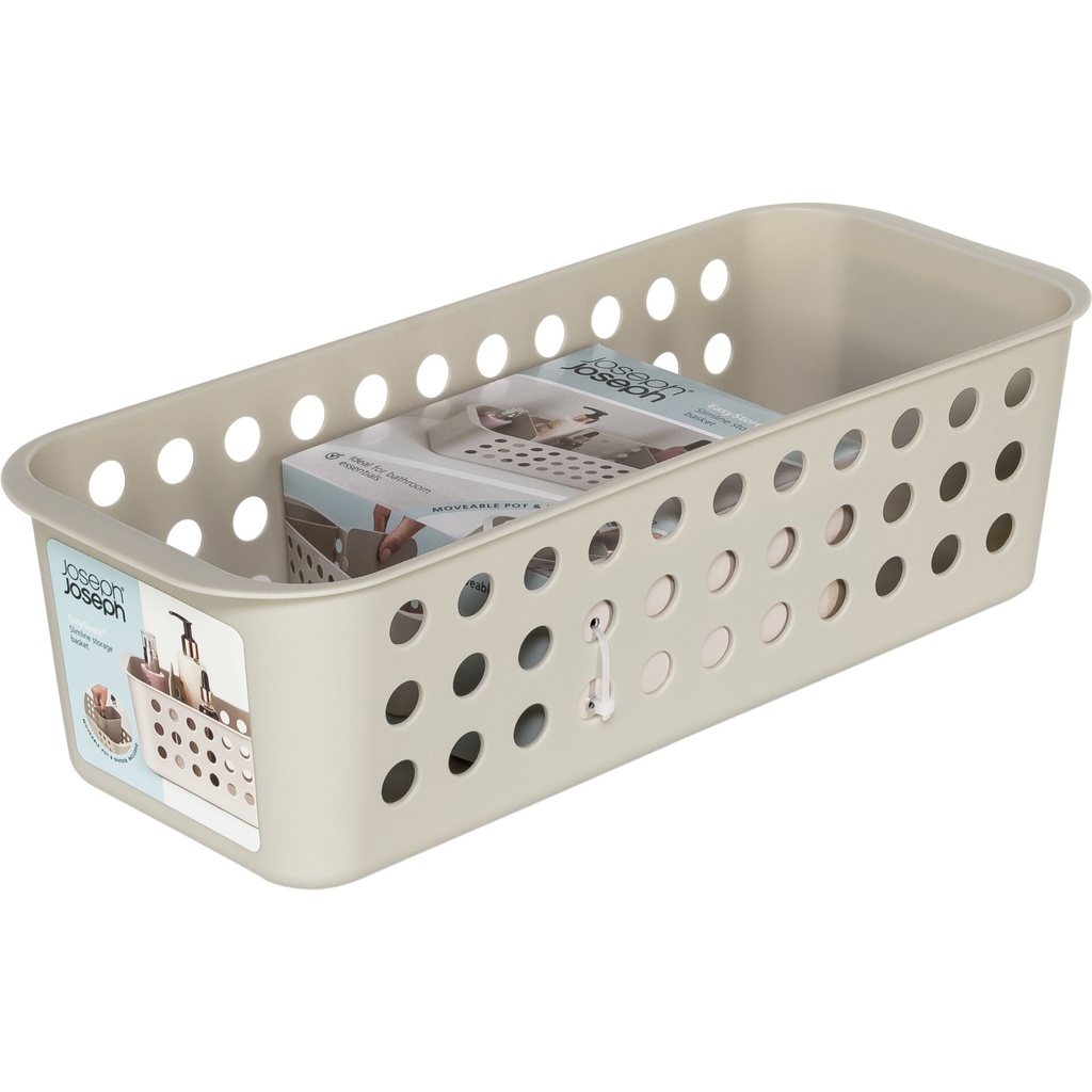 Joseph Joseph EasyStore Ecru Bathroom Storage Basket