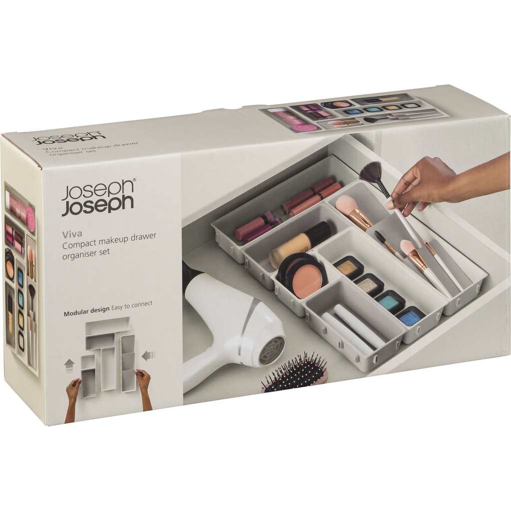 Joseph Joseph Viva 7-piece Makeup Drawer Organiser Set