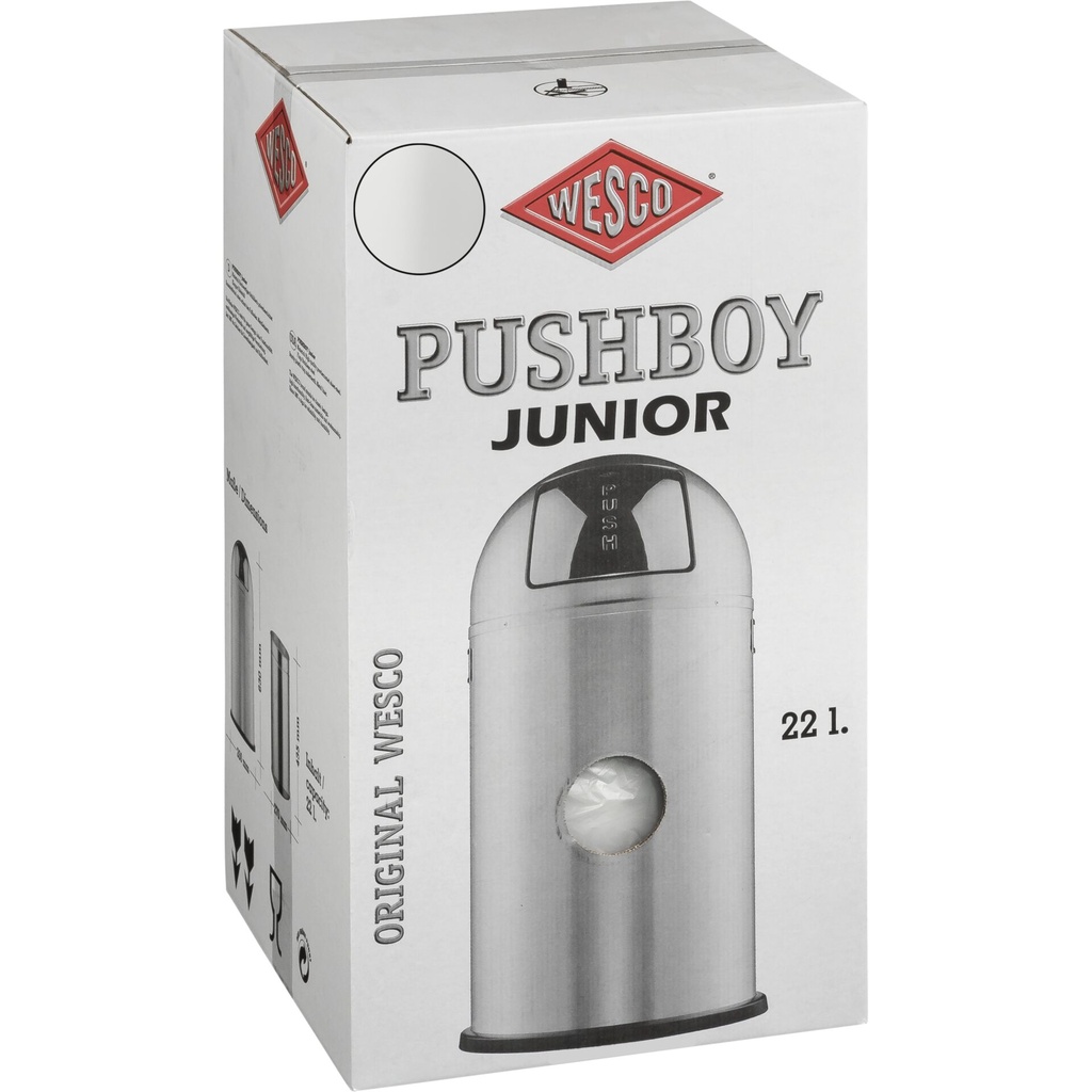 WESCO Pushboy Jr.22l white matt