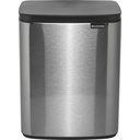 Brabantia BO Trash Bin 12 Liter Matte Steel Fingerprint Proof