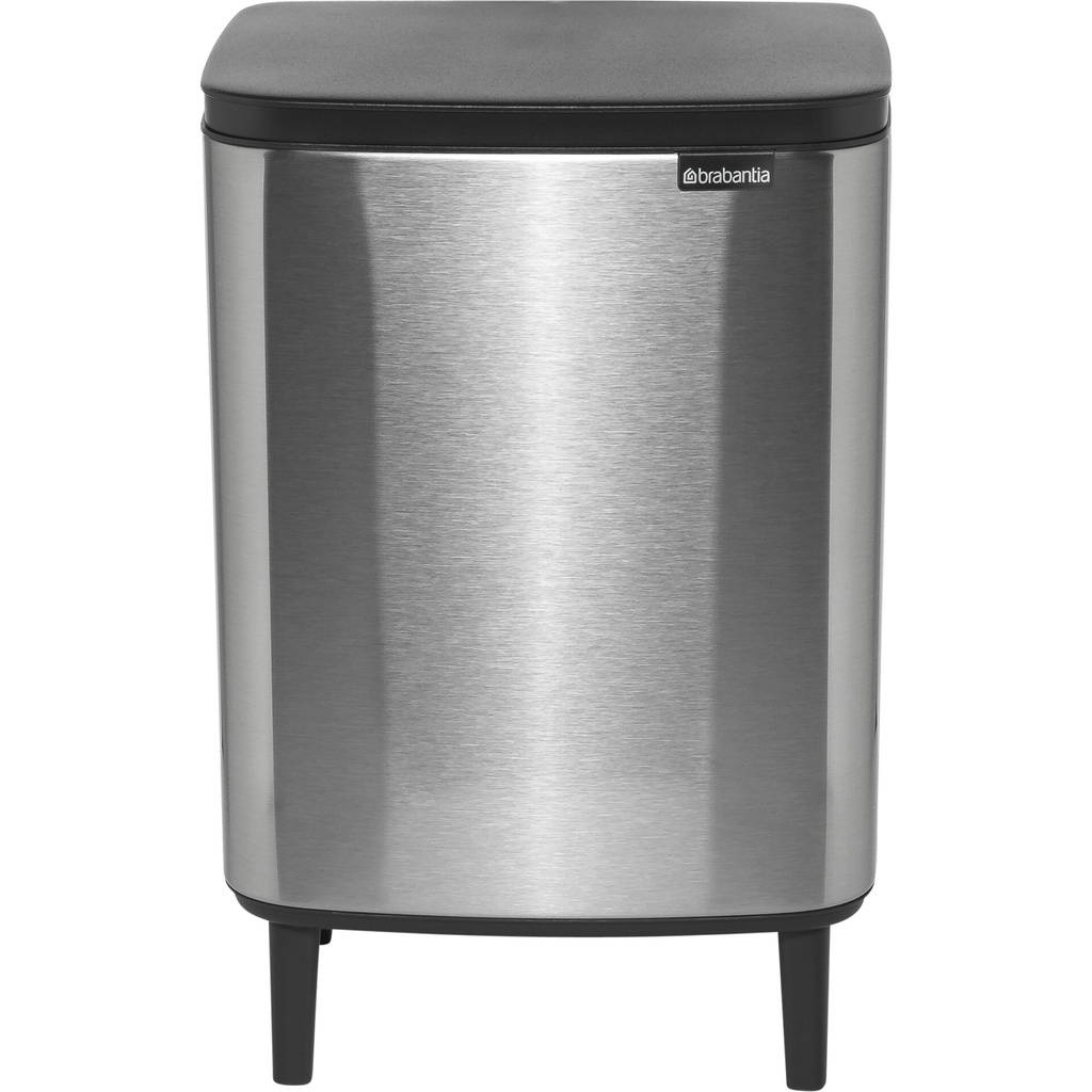 Brabantia BO Trash Bin HI 12 l Matte Steel Fingerprint Proof