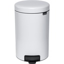 Brabantia Pedal Bin Newicon 12,0 L white