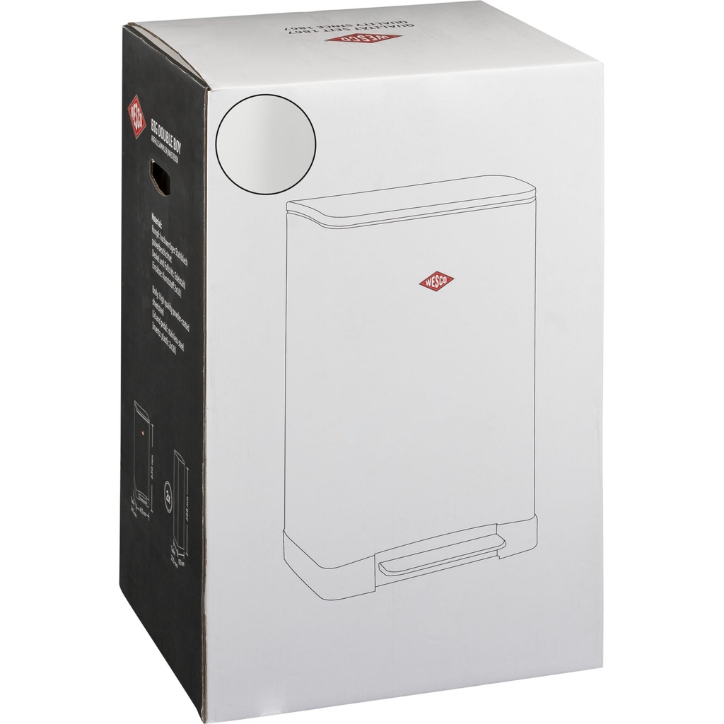 WESCO Big Double Boy white matt