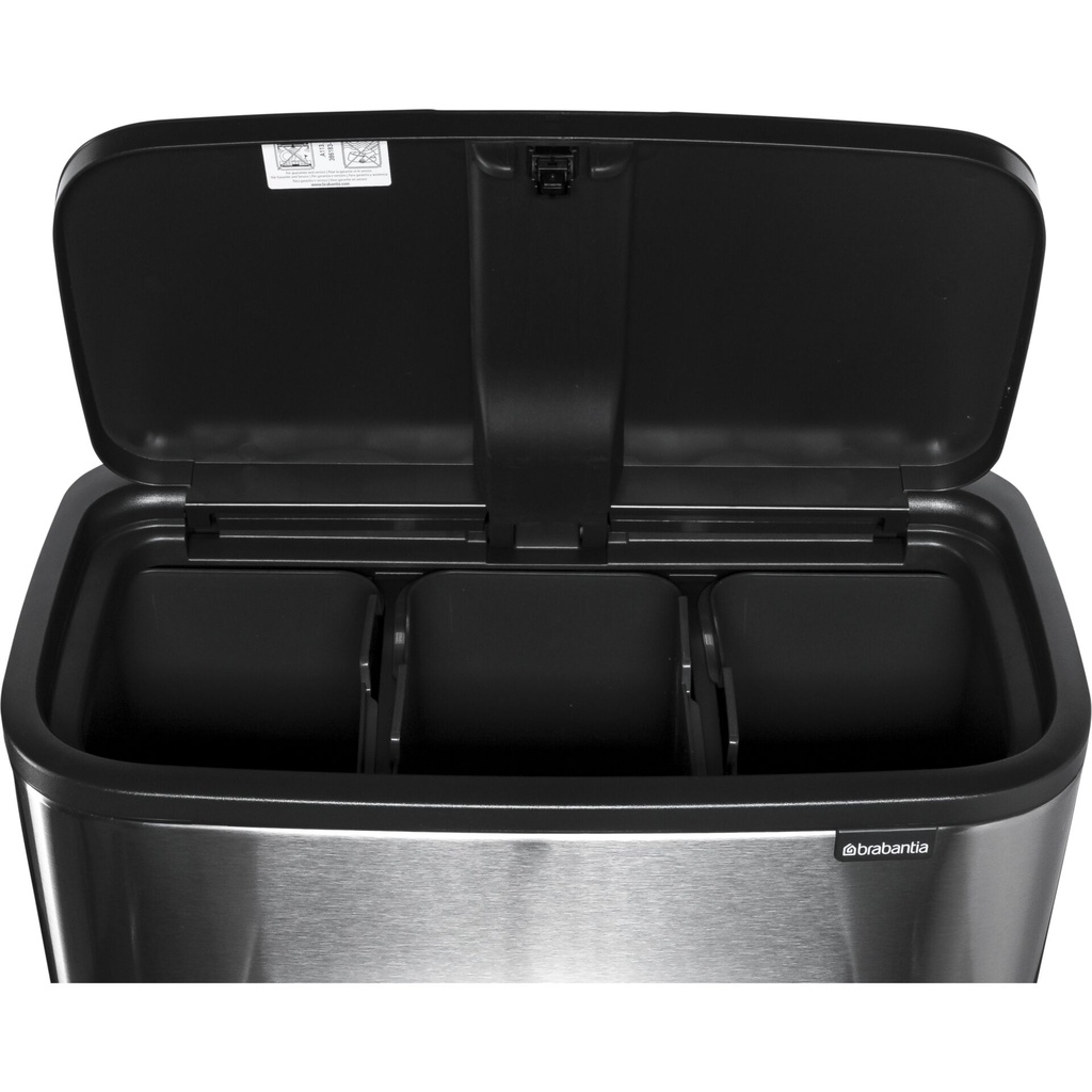 Brabantia Bo Touch Bin steel matt FPP, 11 + 23 L