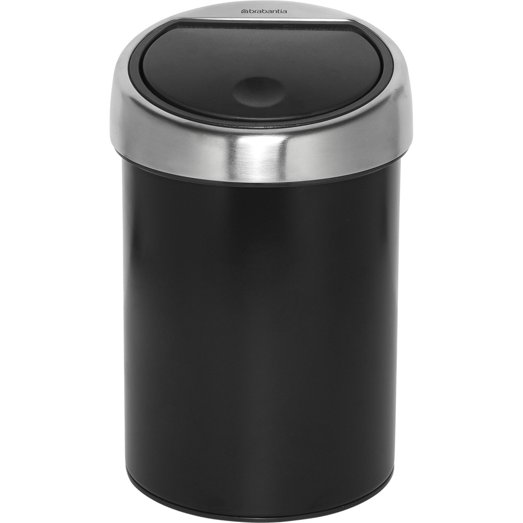 Brabantia Touch Bin 3 Liter Matte Black