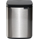 Brabantia BO Trash Bin 4 Liter Matte Steel