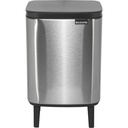 Brabantia BO Trash Bin HI 7 l Matte Steel Fingerprint Proof