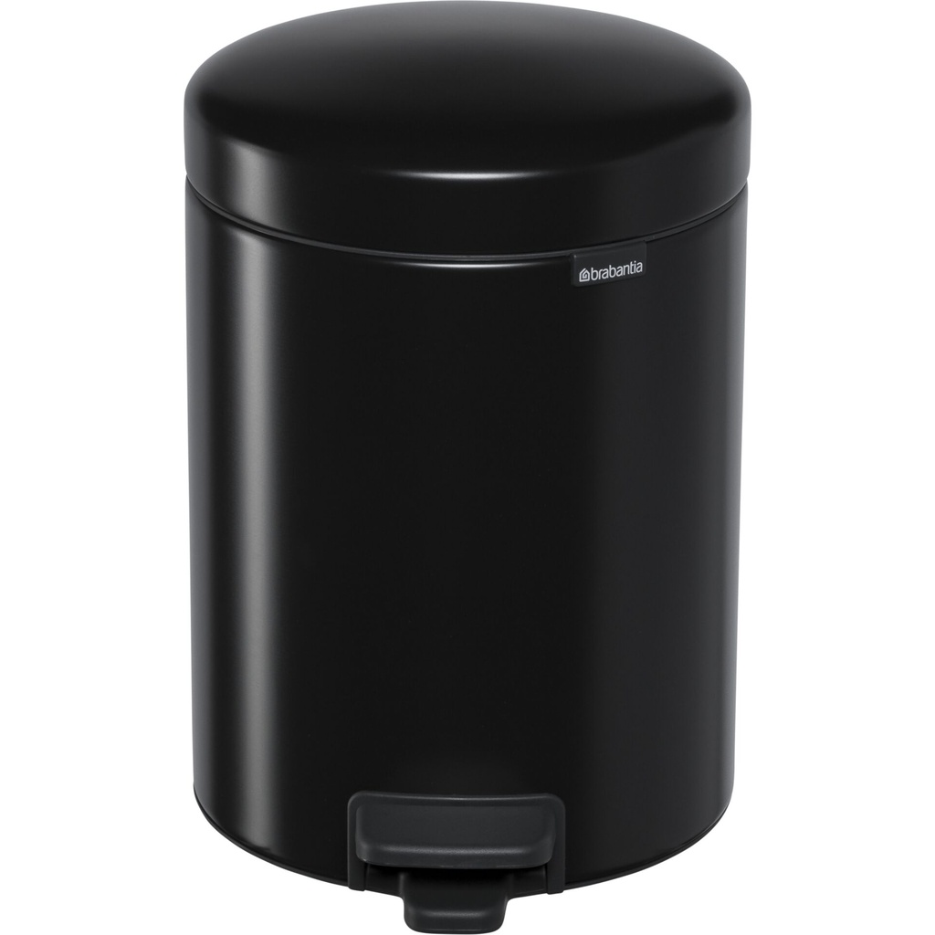 Brabantia Pedal Bin Newicon 5,0 L black matt