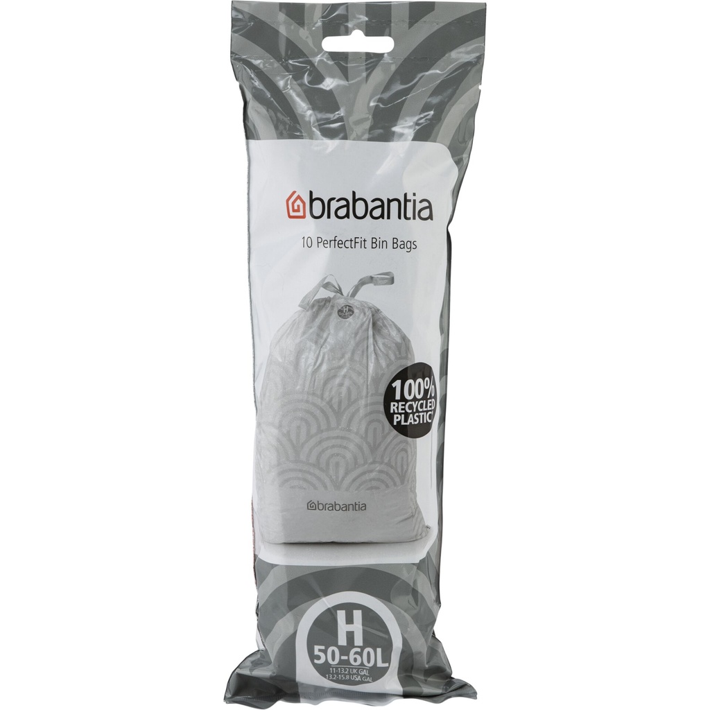 Brabantia PerfectFit Trash Bag Code H (50-60 Liter)