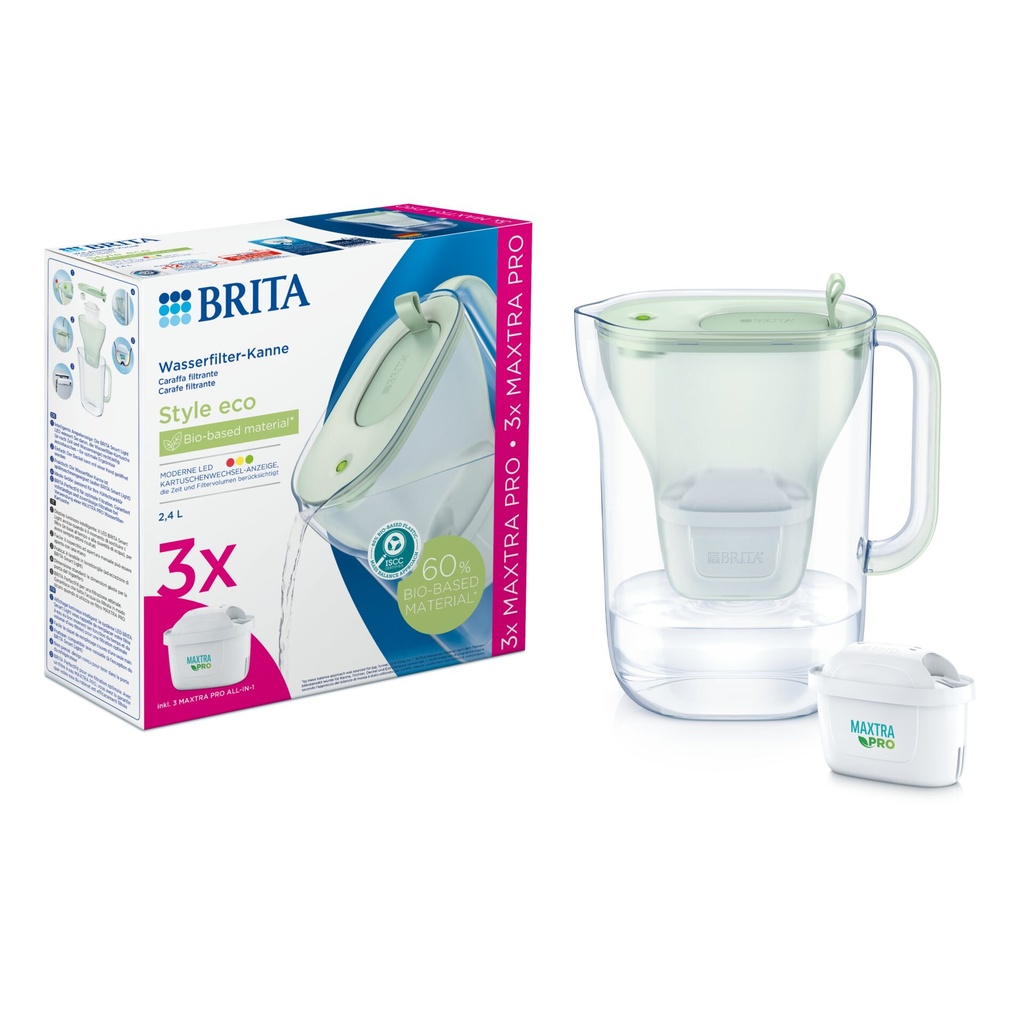 Brita Style eco light green incl. 3 MAXTRA PRO All-in-1