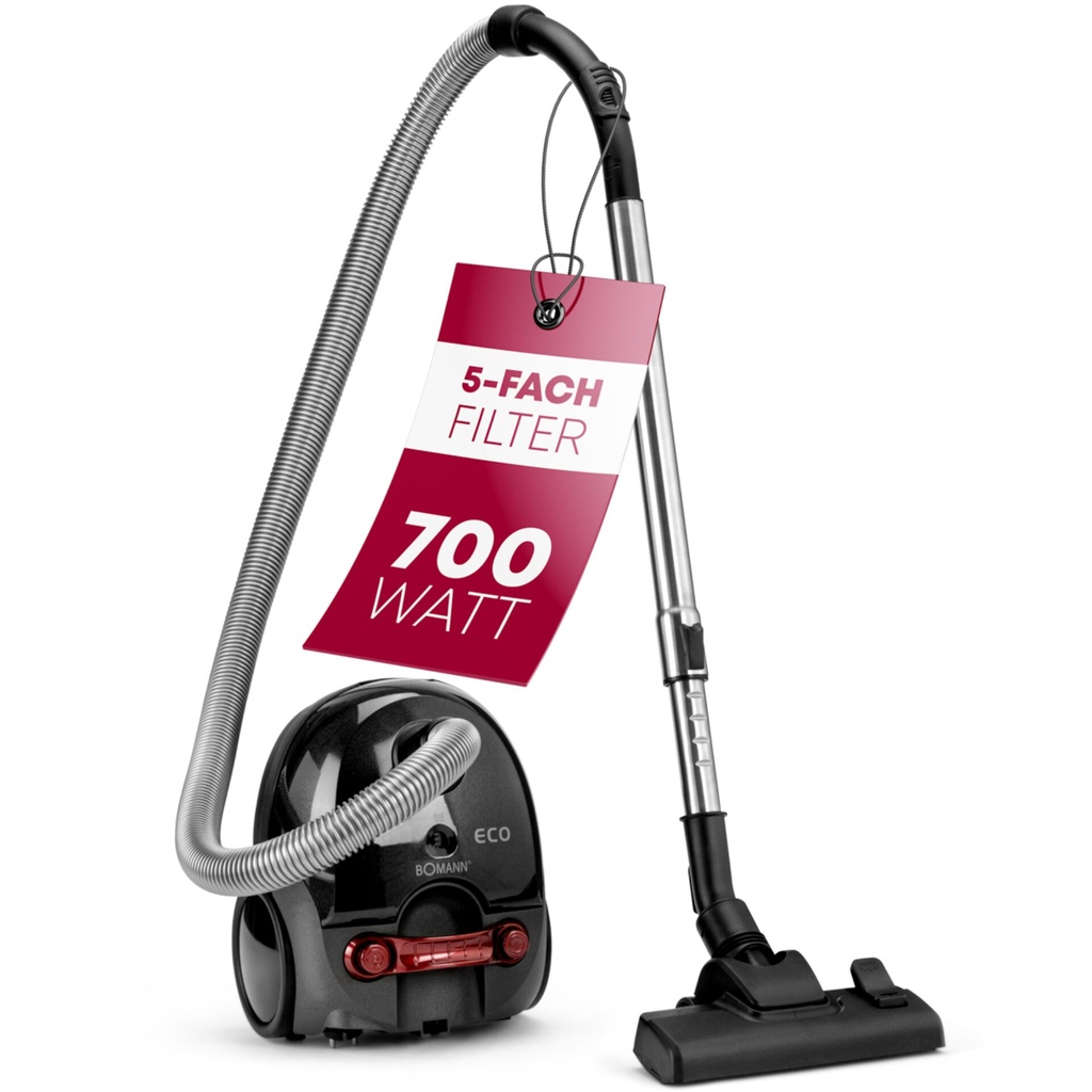 Bomann BS 9019 CB N anthracite/red