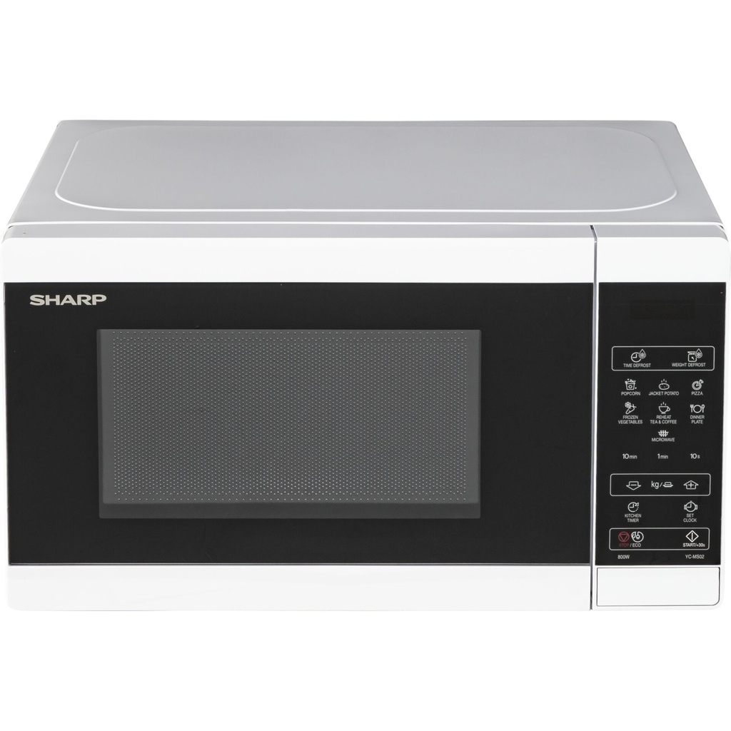 Sharp YC-MS02EW 20L 800W/Touch control/White